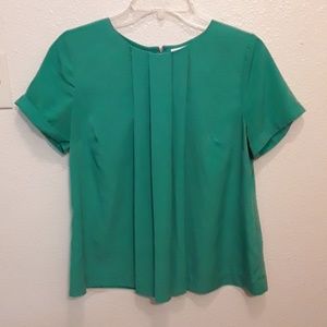 Sea foam green blouse